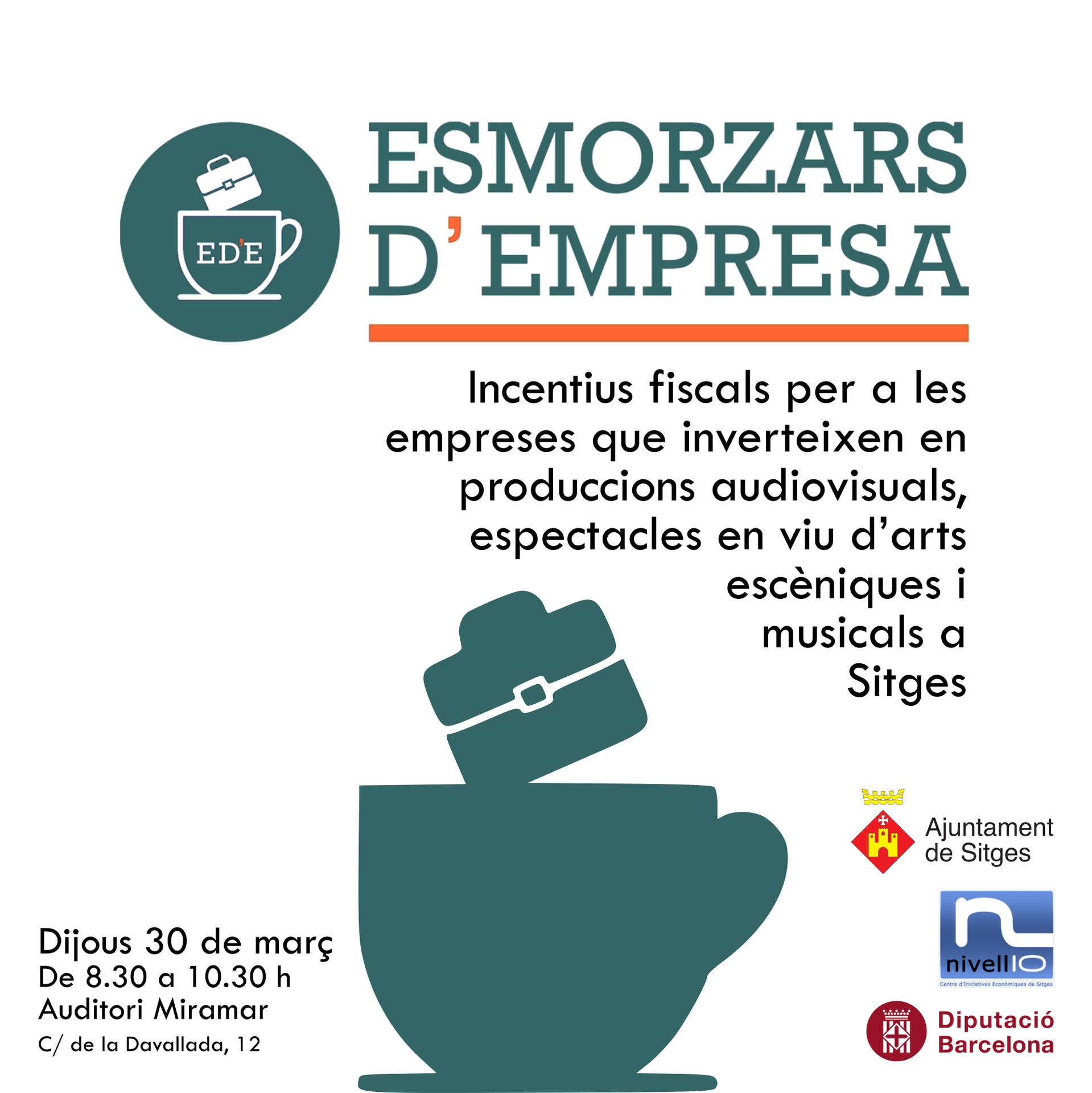 L’Ajuntament de Sitges organitza una jornada informativa per a empreses sobre els beneficis d’invertir en activitats culturals