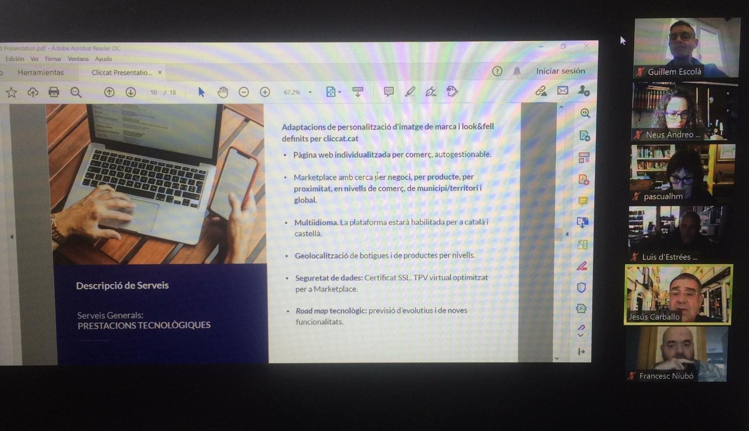 La regidoria de Promoció Econòmica ofereix una tercera jornada informativa telemàtica sobre el Marketplace per fomentar la digitalització del comerç de proximitat