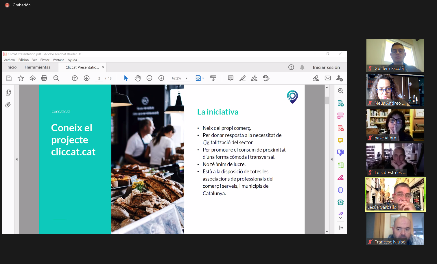 La regidoria de Promoció Econòmica organitza una jornada informativa telemàtica sobre el Marketplace per impulsar la digitalització del comerç de proximitat