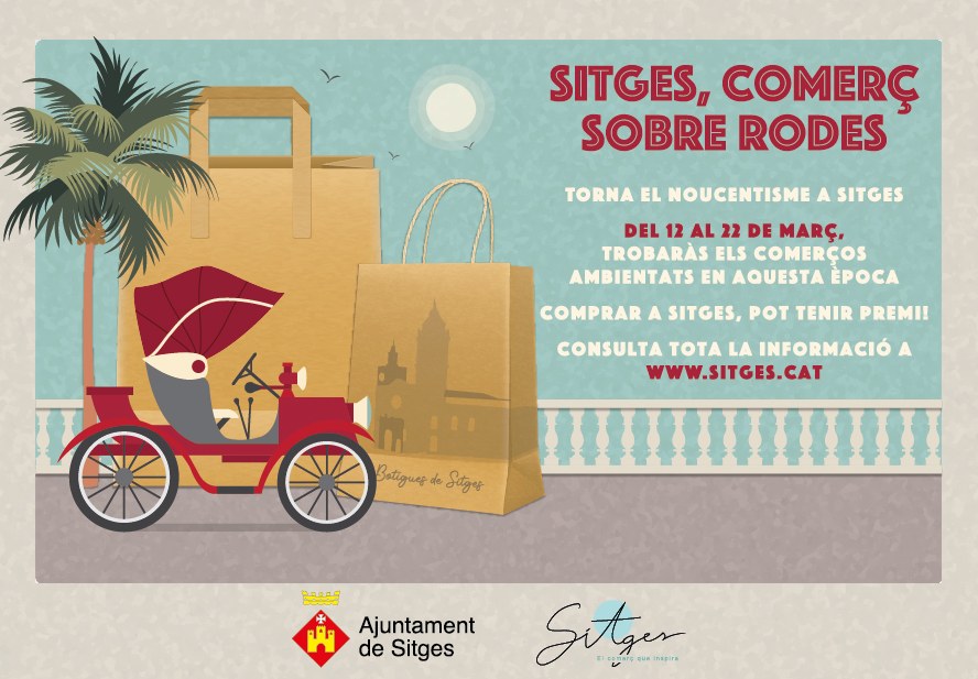 S’ajorna l’acció promocional ‘Sitges, comerç sobre rodes’