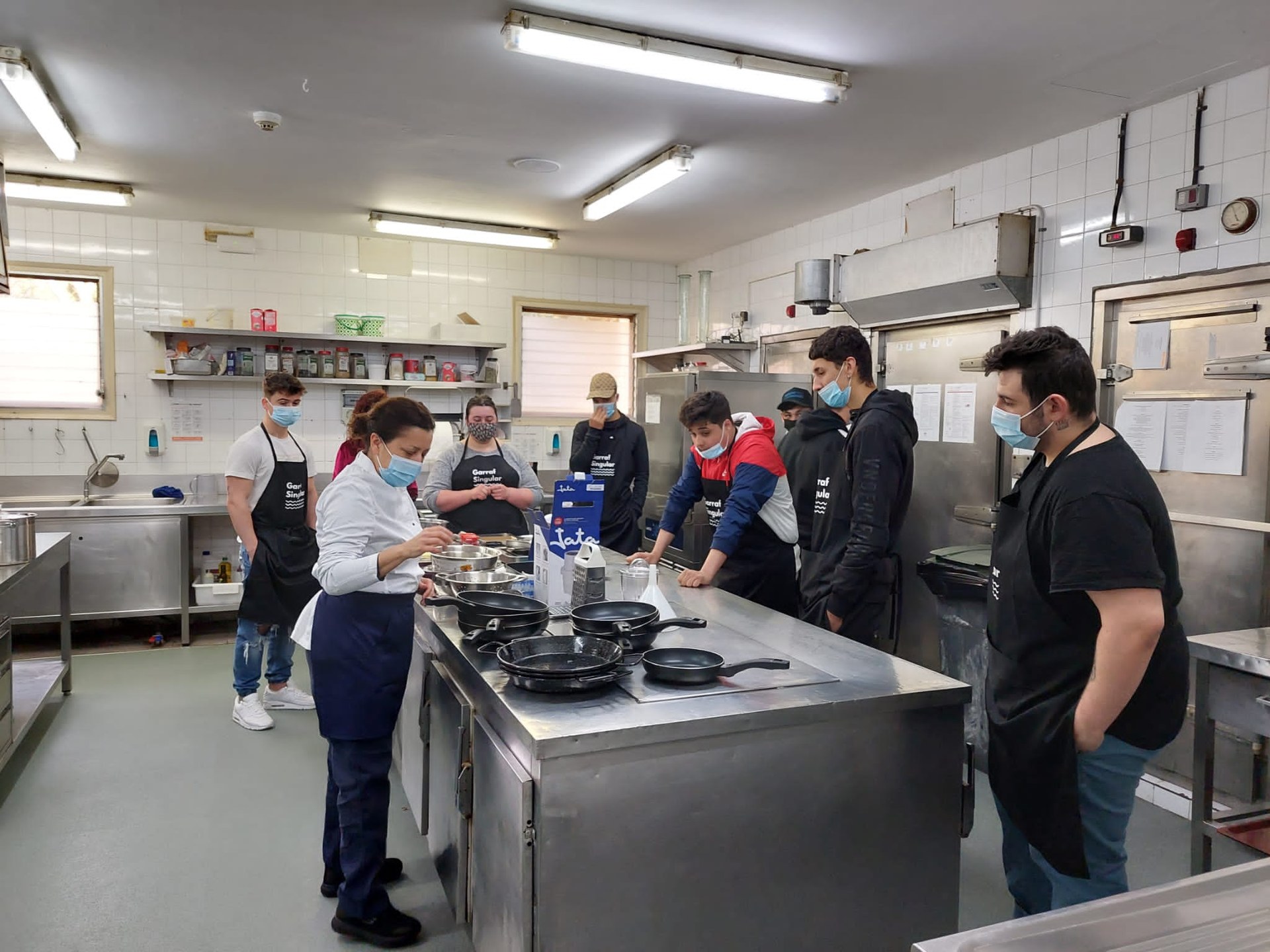 S’inicia el curs d’auxiliar de cuina en el marc del ‘Projecte Singulars’