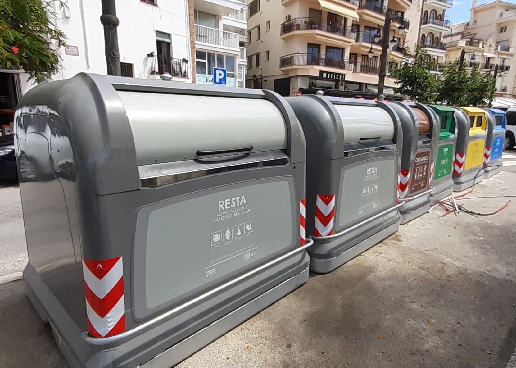 El 95% dels residus del contenidor de rebuig es poden reciclar separant-los  en altres contenidors