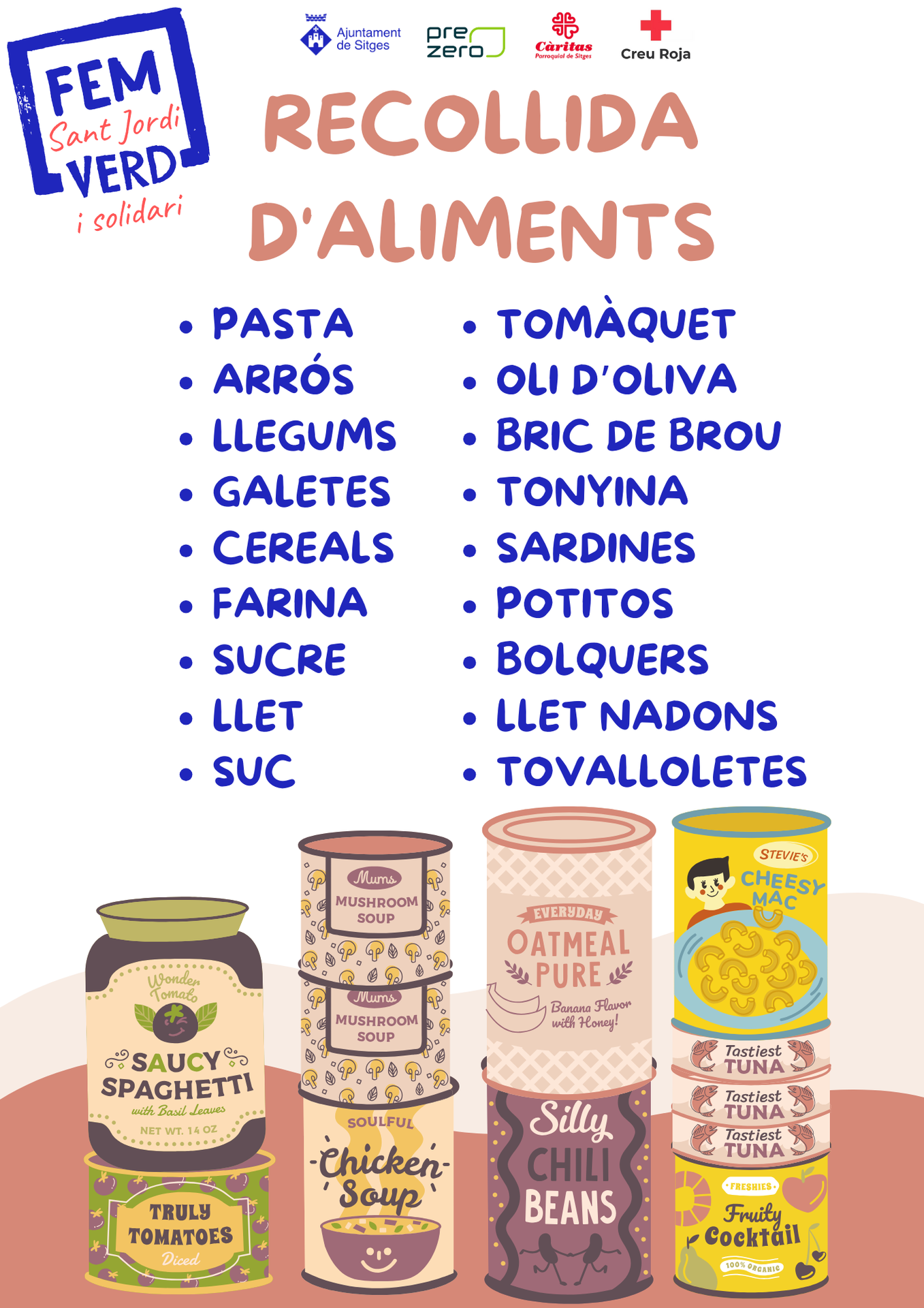 La Book truck celebra Sant Jordi amb una recollida d’aliments al Passeig de la Ribera