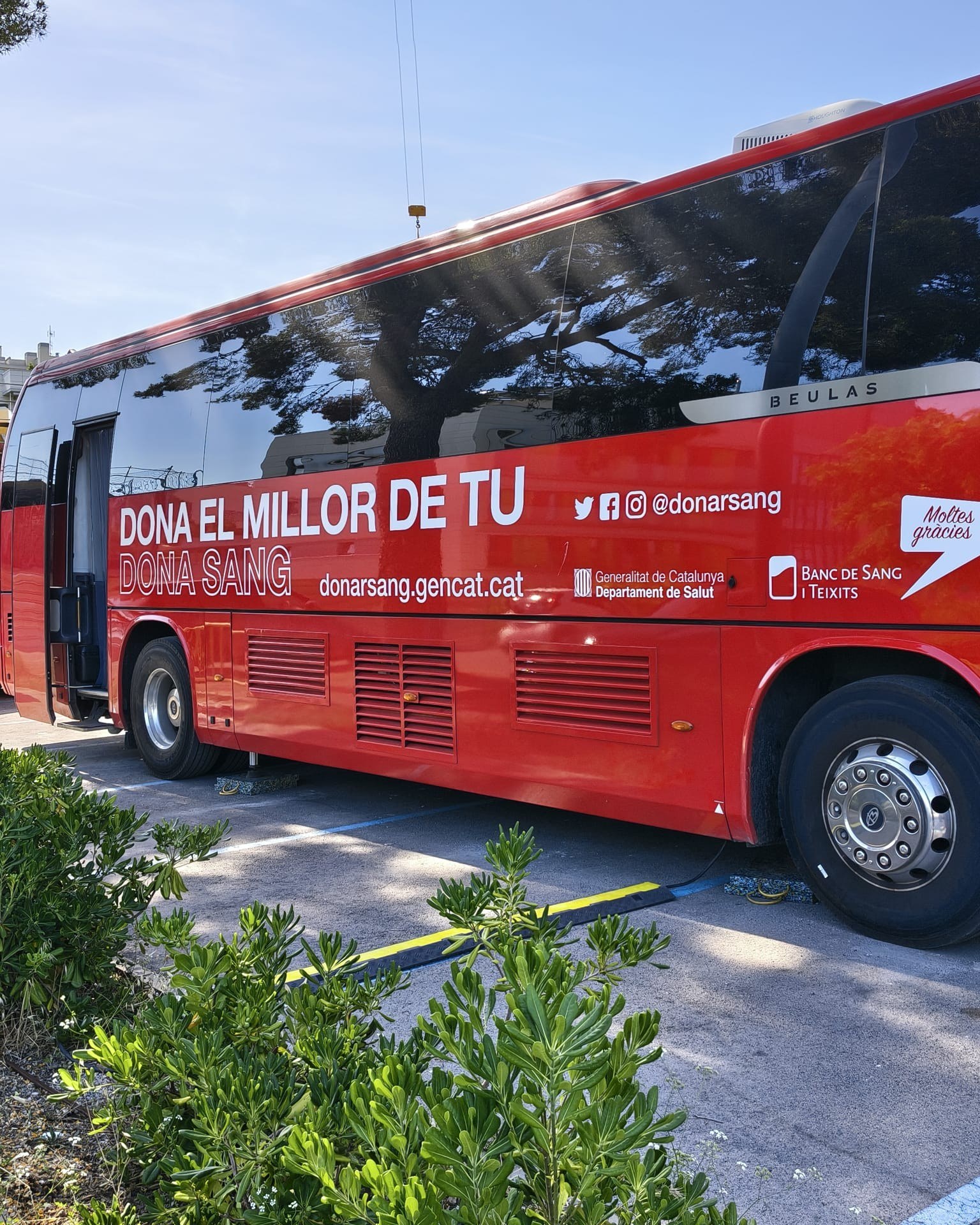 Sitges acull una campanya de donació de sang el 16 de setembre al parc de Can Robert