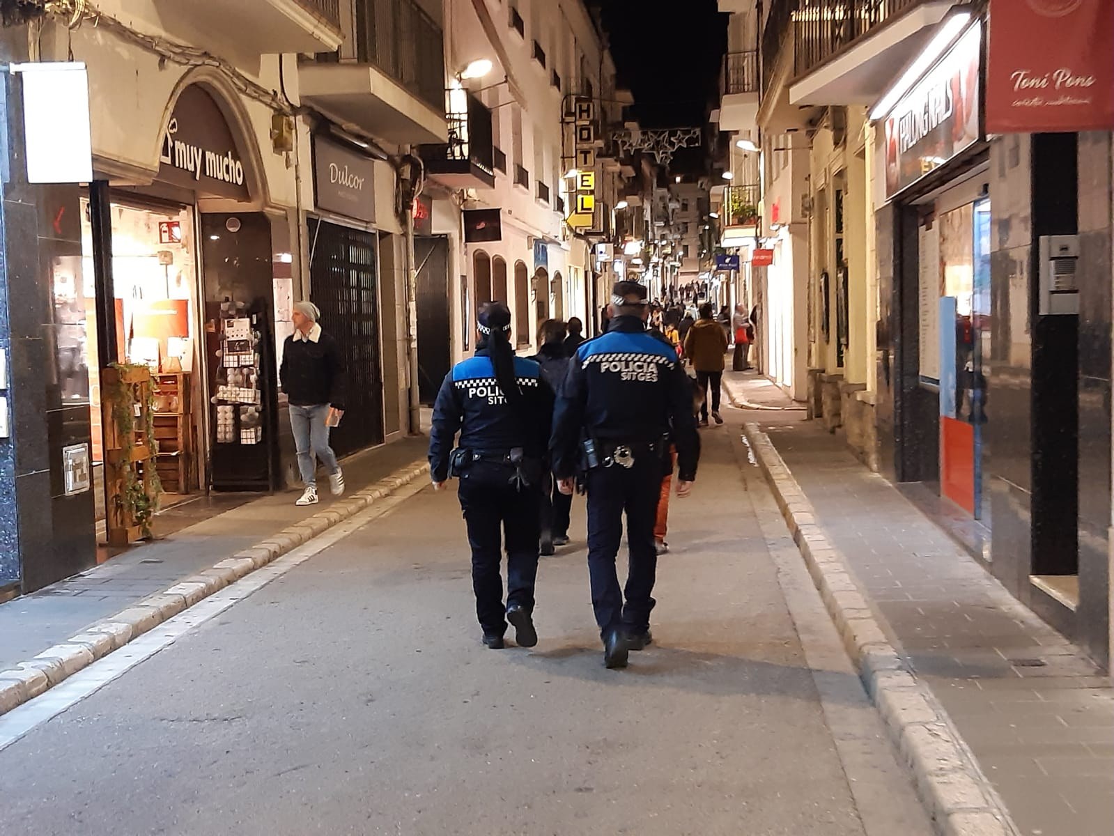 La Policia Local ha realitzat 600 hores de patrullatge a peu durant el Nadal
